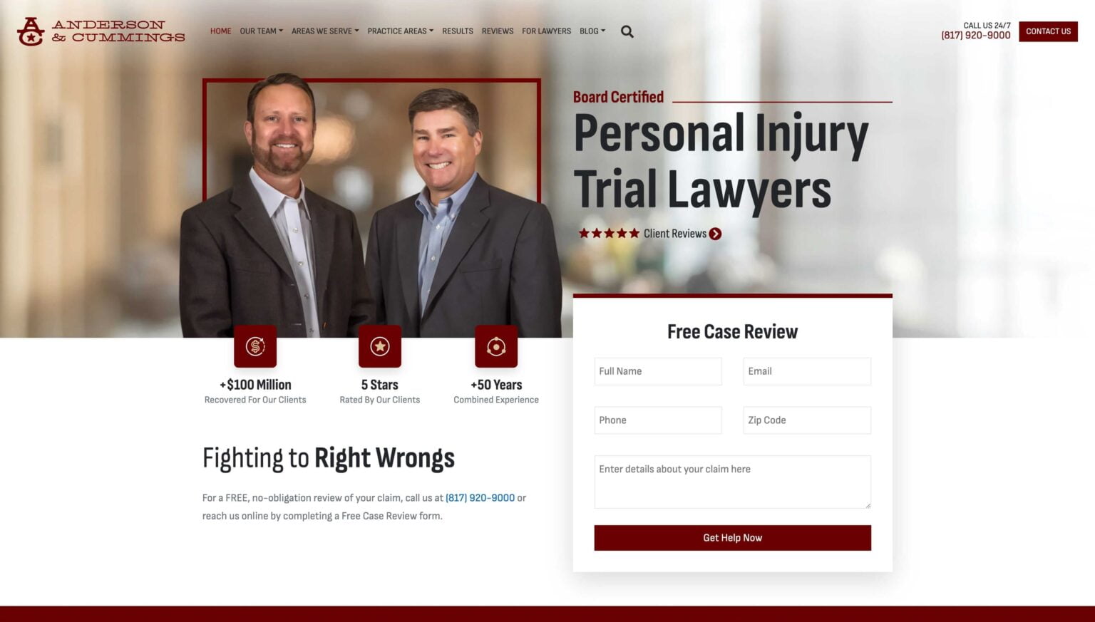 Anderson-&-Cummings-Website