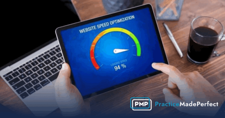 graph that shows web speed optimization
