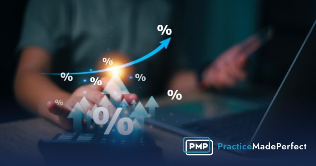 graph showing increase