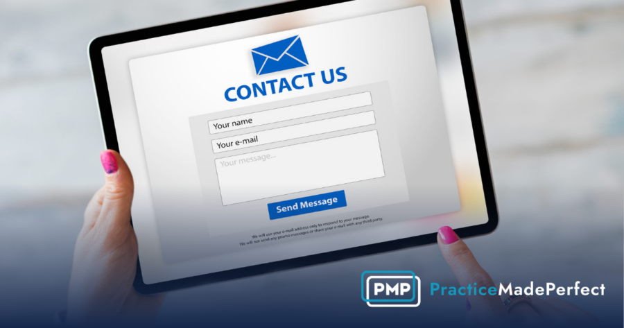 contact us on screen